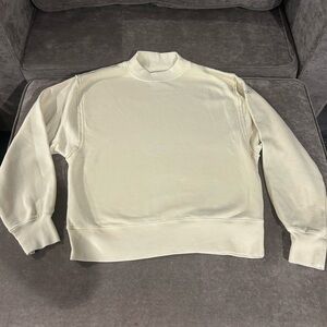 ALO Yoga Women's Off-White Crewneck Sweater